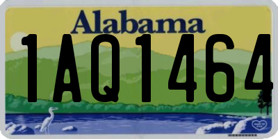AL license plate 1AQ1464