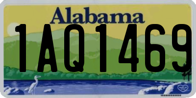 AL license plate 1AQ1469