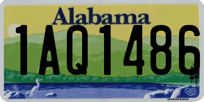 AL license plate 1AQ1486