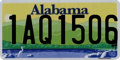 AL license plate 1AQ1506