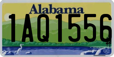 AL license plate 1AQ1556