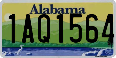 AL license plate 1AQ1564