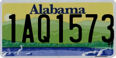 AL license plate 1AQ1573