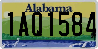 AL license plate 1AQ1584