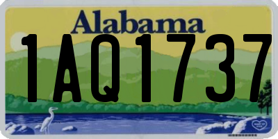 AL license plate 1AQ1737