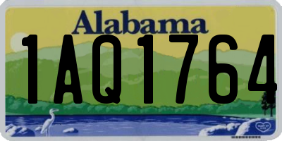 AL license plate 1AQ1764
