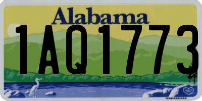 AL license plate 1AQ1773