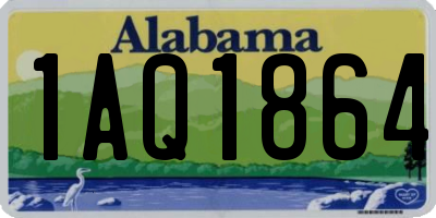 AL license plate 1AQ1864