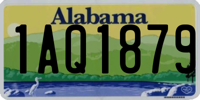 AL license plate 1AQ1879