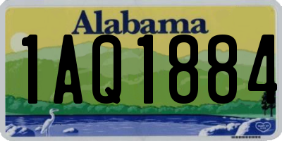 AL license plate 1AQ1884