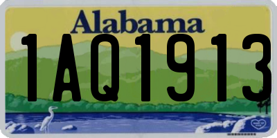 AL license plate 1AQ1913