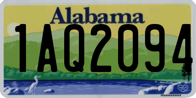 AL license plate 1AQ2094