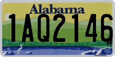 AL license plate 1AQ2146