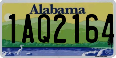 AL license plate 1AQ2164