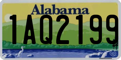 AL license plate 1AQ2199