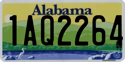 AL license plate 1AQ2264