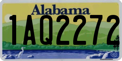 AL license plate 1AQ2272