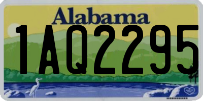 AL license plate 1AQ2295