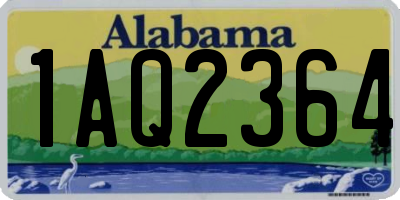 AL license plate 1AQ2364