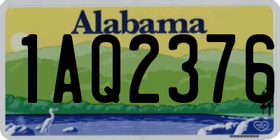 AL license plate 1AQ2376