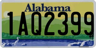 AL license plate 1AQ2399