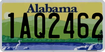 AL license plate 1AQ2462