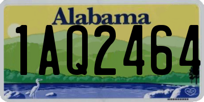 AL license plate 1AQ2464