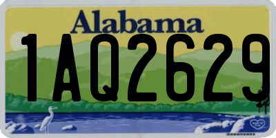 AL license plate 1AQ2629