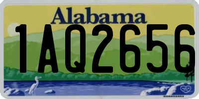 AL license plate 1AQ2656