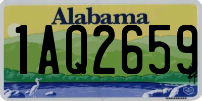 AL license plate 1AQ2659