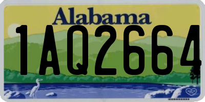 AL license plate 1AQ2664