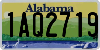 AL license plate 1AQ2719