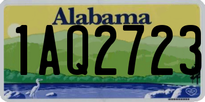 AL license plate 1AQ2723