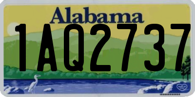 AL license plate 1AQ2737