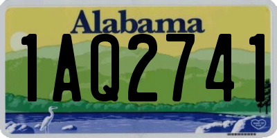 AL license plate 1AQ2741