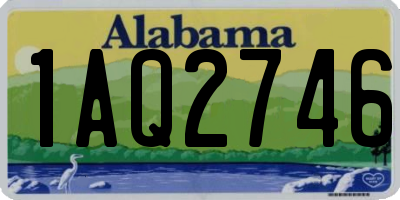 AL license plate 1AQ2746