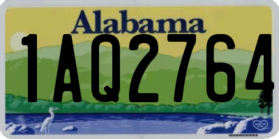 AL license plate 1AQ2764