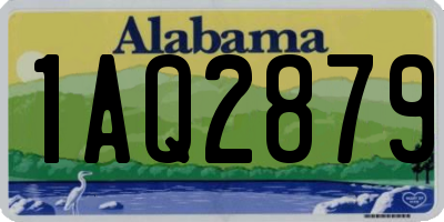 AL license plate 1AQ2879