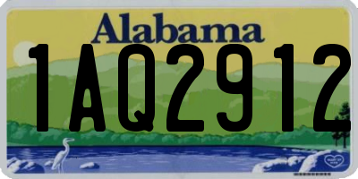 AL license plate 1AQ2912