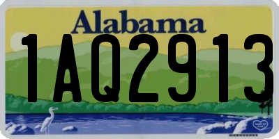 AL license plate 1AQ2913