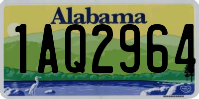 AL license plate 1AQ2964