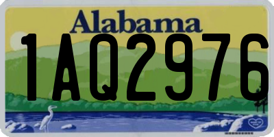 AL license plate 1AQ2976