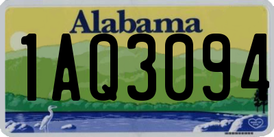 AL license plate 1AQ3094
