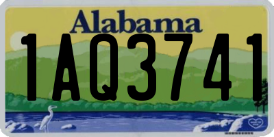 AL license plate 1AQ3741