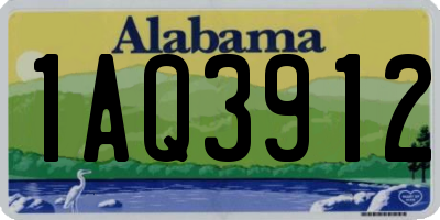 AL license plate 1AQ3912