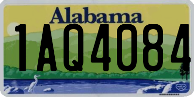 AL license plate 1AQ4084