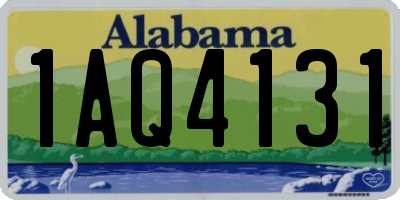 AL license plate 1AQ4131