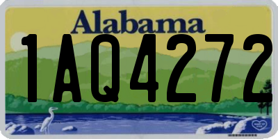 AL license plate 1AQ4272
