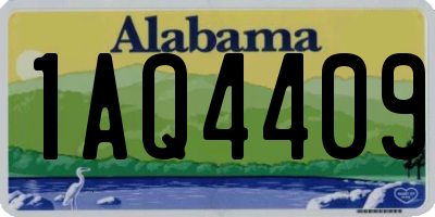 AL license plate 1AQ4409