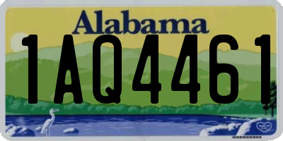 AL license plate 1AQ4461